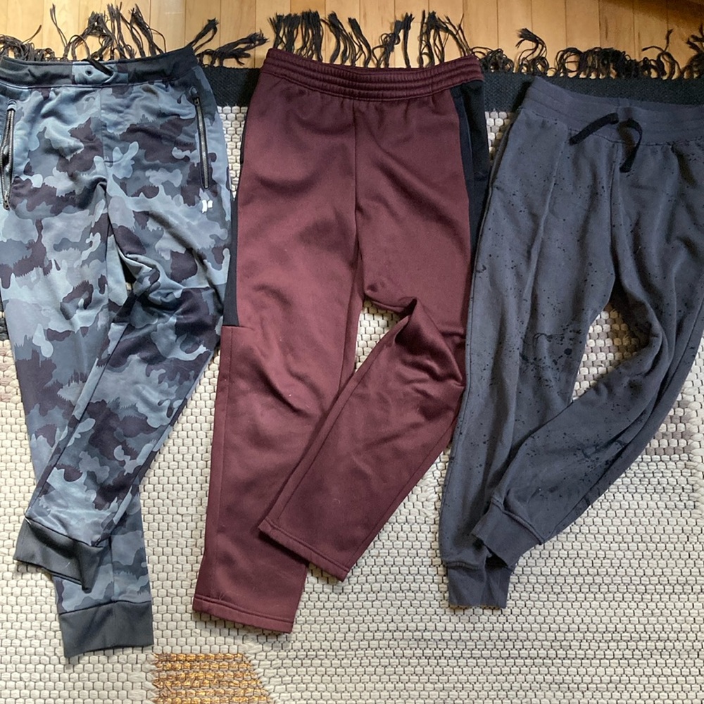 Lot of 3 Boys Large/XL joggers/active pants